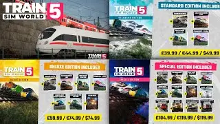 TRAIN SIM WORLD 5 | EDITIONEN - PREISE - RABATTE im Überblick | TSW5 News