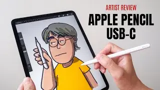 Apple Pencil USB-C: Writing and drawing artist review