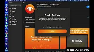 شرح برنامج Breaks for Eyes