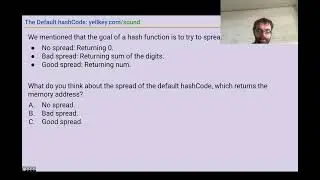 CS61B - Hashing 2 - Video 3 - Why Bother With Custom Hash Functions?