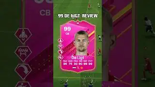 99 De Ligt Review in EA Sports FC 24 #shorts #short #fc24 #eafc24 #futties #deligt #manutd #fifa