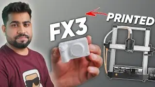 I Have Printed Sony FX3 With My 3D Printer | All New Anycubic Kobra 3 Combo Review
