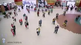 Флешмоб студии Ivara в ТРЦ «Золотой Вавилон»
