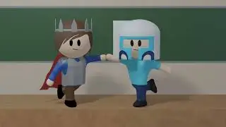 Get Down / ゲッダン meme but I animated it in Blender.