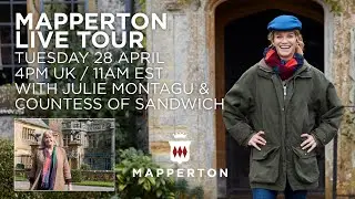 Meet the Countess of Sandwich for a tour of Mapperton House, with Julie Montagu