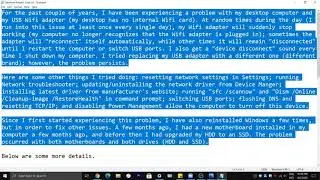 How to Fix USB Wifi Adapter Randomly Stops Working