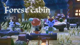 모동숲 ASMR | Forest Cabin 🛖 | 1 Hour