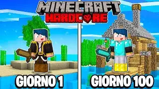 100 GIORNI HARDCORE IN UN'ISOLA DESERTA - MINECRAFT
