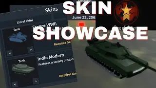 ALL THE NEW SKINS SHOWCASE- Roblox Rise of Nations Update