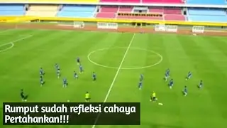 Rumput Stadion Jakabaring Palembang Makin Keren Menjelang Laga Sriwijaya vs Persib