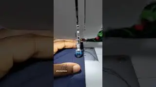 How to Use the Button foot on a table top machine. Butterfly JH9108S