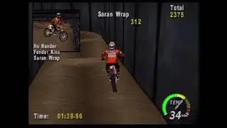 Excitebike 64 - Stunt Course Mode (Actual N64 Capture)