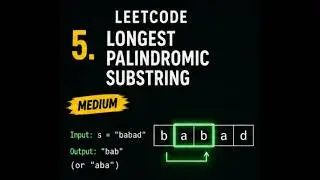 Longest Palindrome within a substring - solution for technical interview preparation