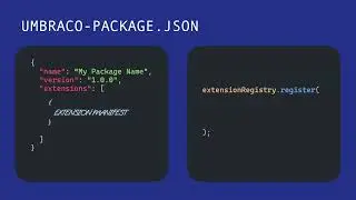 Umbraco 14: The New Extension API