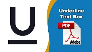 How to underline a comment text box in a PDF file using Adobe Acrobat Pro DC