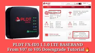 FX-ID3 Firmware Version 1.1.0 LTE Baseband Firmware From V07 to V05 Downgrade Tutorial
