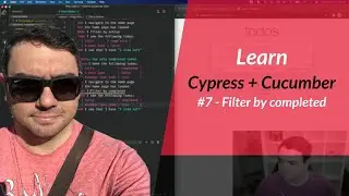 Learn Cypress + Cucumber Tutorial (07): Filter by completed