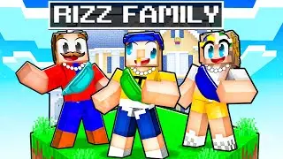 Having A RIZZ FAMILY In Minecraft!
