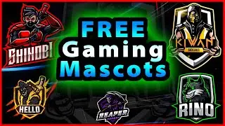 🔴 طريقة صناعة لوغو احترافي لقنوات الالعاب مجانا و عن طريق الموبايل | Free Gaming Mascots