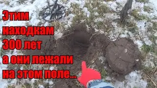 300 ЛЕТНИЕ НАХОДКИ НА СТАРОМ ПОЛЕ. ПОИСК С МЕТАЛЛОИСКАТЕЛЕМ MINELAB EQUINOX 800. КОМИ КОП.