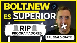 🔔 CREA APLICACIONES COMPLETAS a OTRO NIVEL con 1 SOLO PROMPT (BASE de DATOS) | TUTORIAL BOLT.NEW 😍