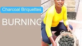 How Homemade Charcoal Briquettes Burn