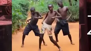 African tribal dance on Indian song Dance Indian dance
