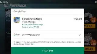 How to buy UC from UPI id.