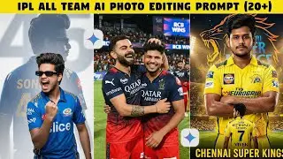 Instagram Viral Gemini IPL Poster Editing | Ai IPL Photo Editing 2026 | IPL All Team Photo Editing 