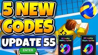 *5 NEW* ALL WORKING UPDATE 55 CODES FOR VOLLEYBALL LEGENDS ROBLOX IN JANUARY 2026 | ROBLOX VBL CODES