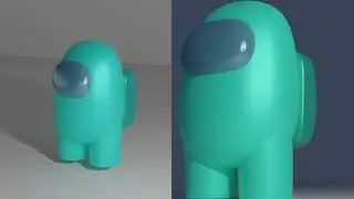 Among Us 3d walking animation New vs Old | Blender animation