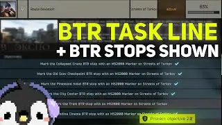 ROUTE DEVIATION + BTR STOPS ON Streets of Tarkov | BTR EVENT TASK LINE | Tarkov GUIDE