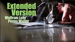Traditional stitched leather wallet with a lucky twist - Extended version