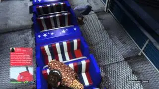 Grand Theft Auto V: Del Perro Pier - The Leviathan - Standing Fail