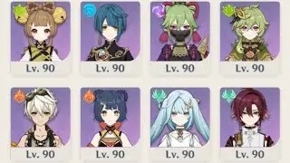 4.0 Spiral Abyss Floor 12 - 4 Star Characters & Weapons ｜ Genshin Impact