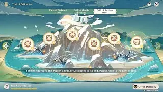 Trail of Delicacies Challenge Part 3 - Genshin Impact 2.1