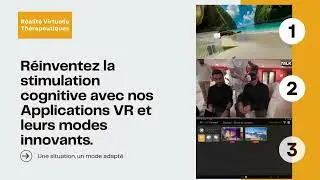 Solution de réalité virtuelle thérapeutique autonome, individualisée ou en collectif
