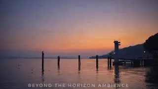 Calming Lakeside Sounds | ASMR Sunset Ambience at Lago di Garda