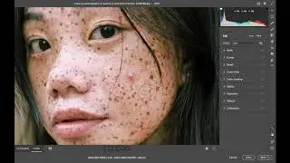 How to use camera raw's spot removal tool