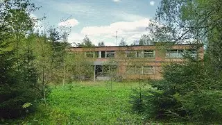 Abandoned pioneer camp Druzhba in Ruzsky district