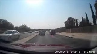 Cutoff in Traffic Caught On Tape (KDLinks X1)