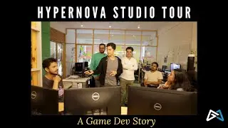 Hypernova Studio Tour - Building Mobile GTA for India (A Game Dev Story)