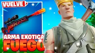 SNIPER de FUEGO 🔥 VUELVE EL MEJOR ARMA EXÓTICA en FORTNITE