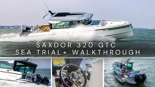 Saxdor 320 GTC - EXCLUSIVE FULL Sea trial and Walkthrough