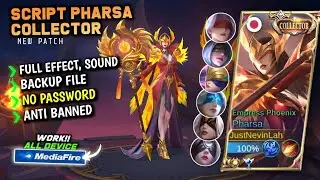 Script Skin Pharsa Collector Terbaru || No Password || Full Effect Voice