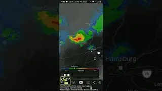 Finding Tornadoes with Doppler Weather Radar #Shorts