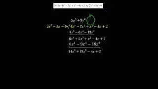Long Division of Polynomials - Precalculus