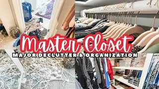 ✨NEW✨DECLUTTER AND ORGANIZE | HOW I DECLUTTER AND ORGANIZE MY CLOSET | CLEAN WITH ME