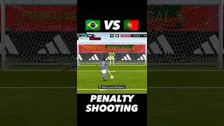 Brazil 🇧🇷 vs Portugal 🇵🇹 Penalty #fifamobile #efootball #football #fifa16 #shorts