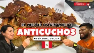 Aqui el MEJOR HUARIQUE de ANTICUCHOS en el CENTRO DE LIMA 🇵🇪